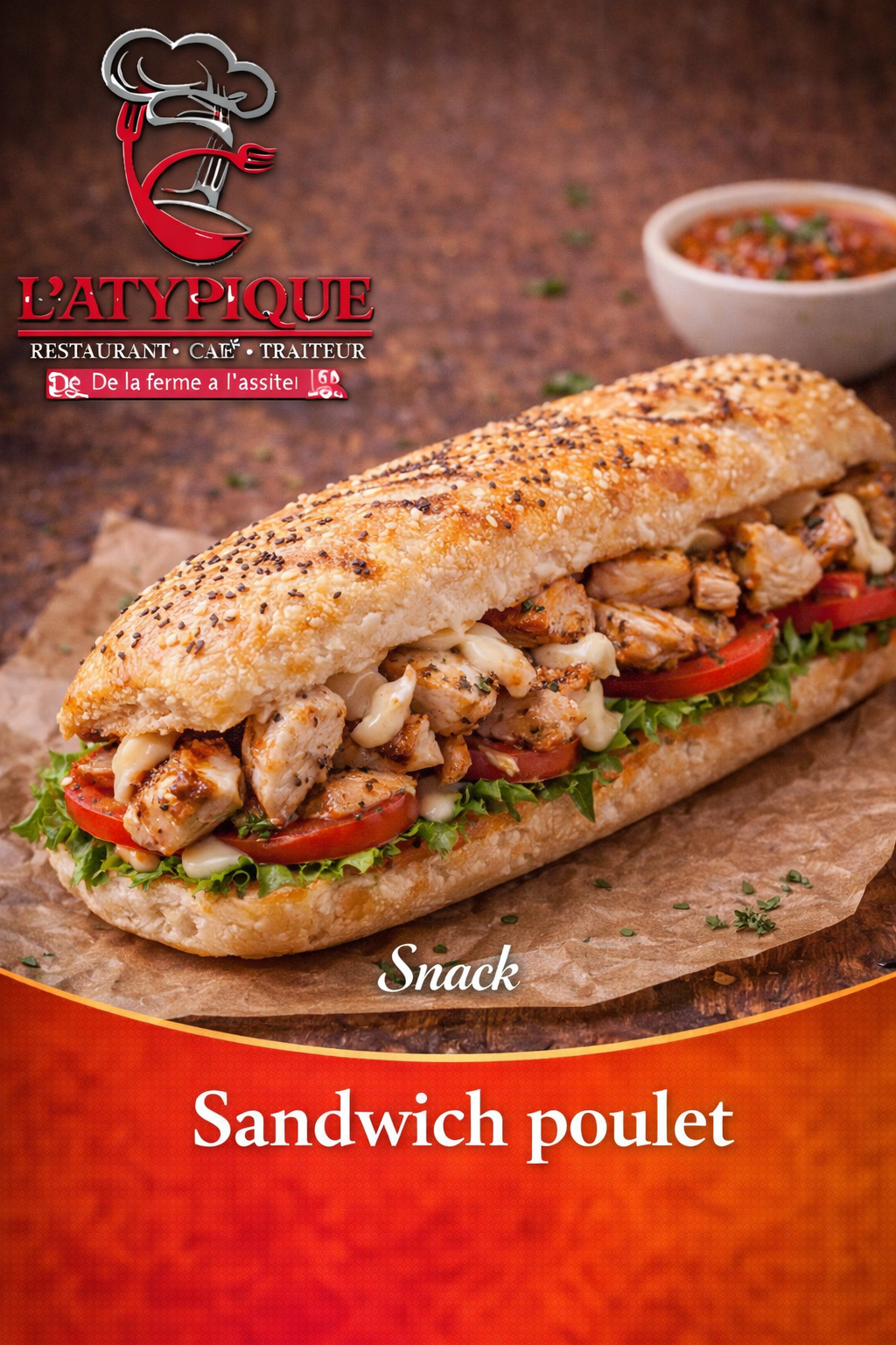 Sandwich poulet